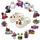 thumbnail image 2 of 20 piezas de adornos para zapatos de Halloween espeluznantes para decorar zapatos, accesorios, sandalias, regalos para niños, 2 of 5