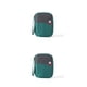 thumbnail image 3 of Inteprter Bolsa de kit de emergencia Estuche vacío para acampar al aire libre Cierre de cremallera Paquete de viaje Organizador Bolsa para el hogar Verde 2piezas Inteprter CBP215099, 3 of 5