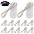 thumbnail image 2 of Miangastore Mini Led String Light Transparent 12Pack 78.7In Button Battery, 2 of 8