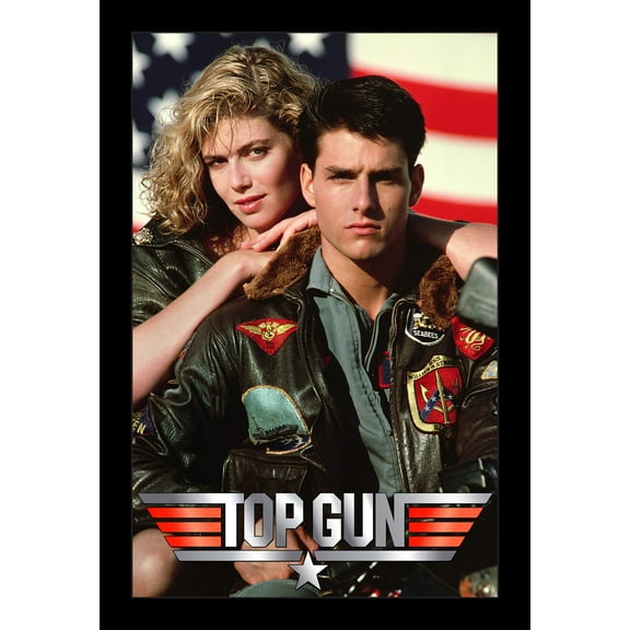 TOP GUN - 11x17 Framed Movie Poster