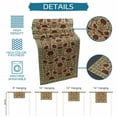 thumbnail image 6 of Table Runner - 72 Inch Long, Boho Floral Kitchen Dining Table Runner Dresser Scarves, Modern Geometric Ethnic Abstract Flowers Red Green Farmhouse Decor for Coffee Tables Wedding Party Banquet, 6 of 8