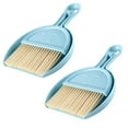 thumbnail image 1 of Oleegame 2PC Cleaning Brush Mini Desktop Sweeping Cleaning Brush Small Cleaning Brush And Dustpan Set Blue, 1 of 4
