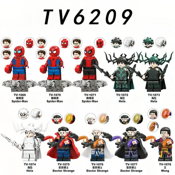 EYUCDVC Superhero Figurine Set(2"),10Pcs Fingure Toys,The Best Gift For Christmas, Halloween, Birthdays