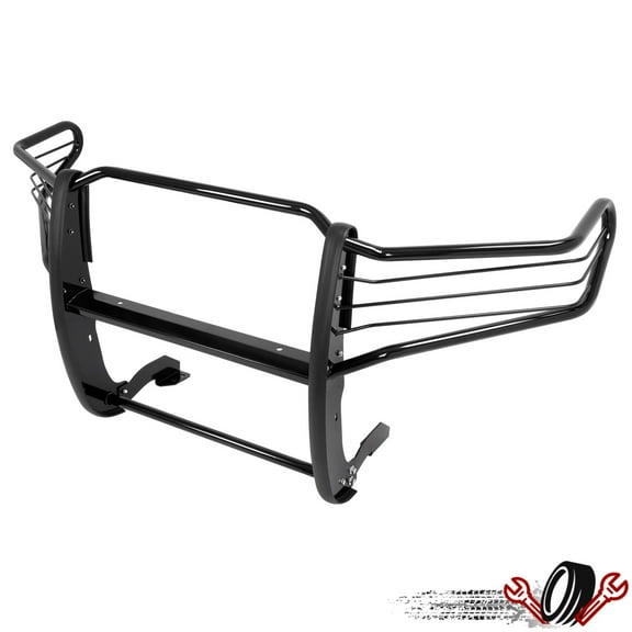 For Toyota Sequoia / Tundra 2014-2021 Front Bumper Brush Guard Grille Black