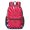 Red and Orange Tie Dye Pattern-1, variant on Red and Orange Tie Dye Pattern 17" Waterproof Oxford School Backpacks for Teens, S-Shape Padded Straps, for School, Travel, Hiking, Camping
