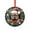 Pattern, variant on French Bulldog In A Santa Hat Glass Ornament Christmas Dog Christmas Decorative Hanging Ornaments Holiday Decor And Xmas Gifts Ideas