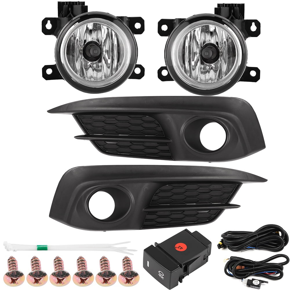Tebru Car Fog Light Assembly for Honda Civic 2016 2017 33950TBAA01