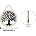 thumbnail image 2 of Sdcart Metal Tree of Life Decor, Metal Wall Decor, Tree Art Wall Decor, Metal Wall Art, Tree of Life Decor, Living Room Bedroom Indoor Outdoor Metal Wall Art Hangings (04), 2 of 6