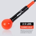 thumbnail image 4 of 48 Inch Golf Training Aids for Strength and Tempo Training Golf Swing Trainer Warm-Up Stick Golf Swing Trainer for Outdoor Indoor Practice Chipping Hitting Golf Accessories Red Aosijia ChYoung, 4 of 8