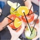 thumbnail image 4 of 100pcs Flexible Bendy Black Drinking Straws Plastic Disposable Straws Drinking Straws Stirrers, 4 of 4