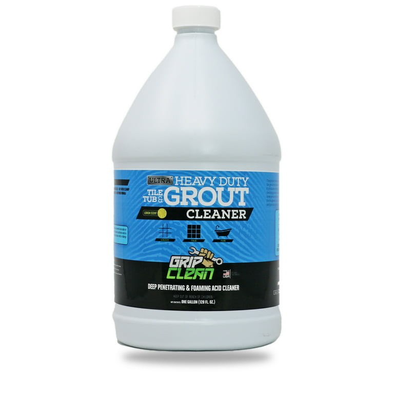 Tub, Tile, & Grout Cleaner - Ultra Heavy Duty | Grip Clean 1 Gallon