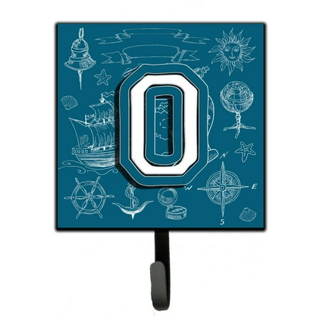 

Carolines Treasures CJ2014-OSH4 Letter O Sea Doodles Initial Alphabet Leash or Key Holder 7Hx4.25W multicolor