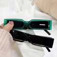 thumbnail image 2 of Retro Small Square Frame Womens Sunglasses With Transparent Colorful Lenses PC Frame Fashion Eyewear Big Frame, 2 of 3
