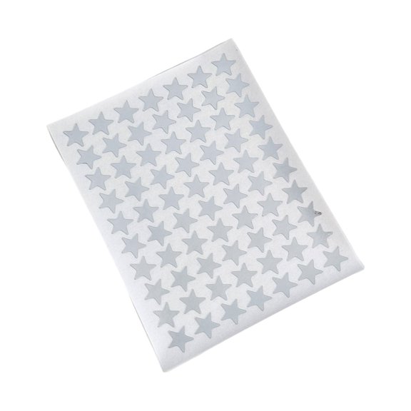Metallic Star Sticker Adhesive Paper Sticker For Craft Project Scrapbooking Journaling Kids Motivational Sticker