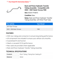 thumbnail image 2 of Rack and Pinion Hydraulic Transfer Tubing Assembly - Compatible with 2005 - 2007 Buick Terraza FWD - A1 Cardone, 2 of 2