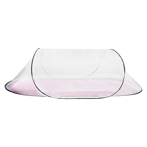 Pop-Up Mosquito Net for Camping and Travel, Portable Foldable Bed Canopy, Instant Setup Mesh Tent for Indoor/Outdoor Use, Home Crib, Single Size