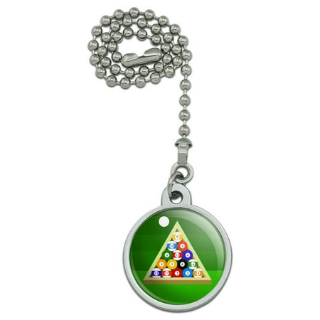 Billiard And Triangle Pool Table Ceiling Fan Light Pull Billiard And Triangle Pool Table Ceiling Fan Light Pull Chain