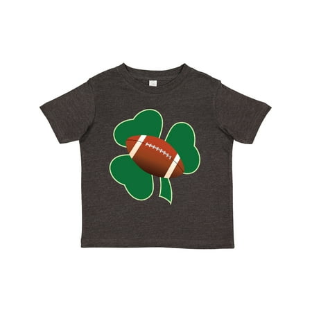 

Inktastic St Patricks Day Football Gift Toddler Boy or Toddler Girl T-Shirt