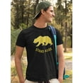 thumbnail image 2 of Bear Silhouette, Stand Aside T-Shirt Men -Smartprints Designs, Male 5X-Large, 2 of 4