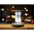 thumbnail image 3 of A Beacon of Hope | Marine lighthouse 3d engraved crystal, 3 of 6