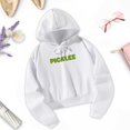thumbnail image 1 of Sudaderas con capucha informales para mujer, sudadera recortada de manga larga, jersey con cordón para el hogar, oficina, calle S, 1 of 8
