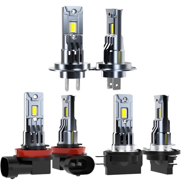 Bombillas LED CHOPDARK H11B H7 H11 Haz Alto/Bajo para Hyundai Santa Fe