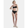 thumbnail image 4 of No Boundaries Sculpting High Waist Bikini Bottoms, Women's, 4 of 5