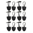 thumbnail image 2 of Abbraccia 4x6 Pairs Leather Toggle Buttons for Coat Jacket Duffle DIY Sewing Black 4 Pcs, 2 of 10