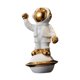 thumbnail image 1 of Escultura de astronauta de cerámica, adorno de mesa para armarios y estantes, ligera. 105 x 9 x 18 cm, 1 of 9