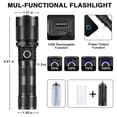 thumbnail image 5 of Rechargeable Flashlights, Anpro Super Bright LED Flashlight with 5 Modes, IPX65 Waterproof, High Power Handheld Flashlight for Emergency Camping, 5 of 7