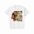 thumbnail image 1 of Camiseta inspiradora para mujer con estampado de retrato "Incluso en la tormenta", cuello redondo, para todas las estaciones, lavable a máquina, ideal para vacaciones, viajes, fin de semana, uso infor, 1 of 6