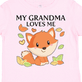 thumbnail image 4 of Inktastic My Grandma Loves Me- little fox Boys or Girls Toddler T-Shirt, 4 of 5