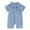 Blue, variant on THDHVS Newborn Onesies Boy,Newborn Baby Boy Clothes,Boys' Jumpsuit Summer Clothes Outdoor Clothes Boys Lapel Short Sleeve Rompers Blue 0-3 Months