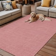 thumbnail image 2 of Fsddascl Vintage Peach Pink Outdoor Rug for Patio/Deck, Non-Slip Large Area Rug 6 x 9 Ft, Farmhouse Retro Solid Color Linen Texture Indoor Outdoor Rugs Washable Area Rugs, Camping Rug Carpet Runner, 2 of 9