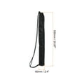 thumbnail image 2 of Uxcell 21"x2.4" Funda de transporte para monopod largo, bolsa de nylon con correa para el hombro, plegable y portátil, negra, 2 of 6