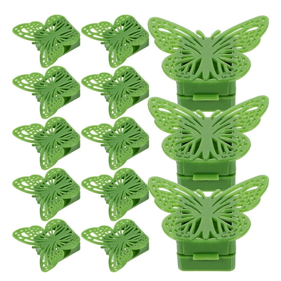 20pcs Plant Support Clips Reusable Garden Clips For Supporting Stems Flower Vine Vegetables Clips Plant Fixture Accessory For Climbing Plants