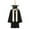 Black, variant on Sunxin Black 2025 Graduation Uniform Decorative Pendant2D Flatten Acrylic Ornament Graduation Ornament 2025 College Graduation Grad Class of 2025 High School Graduation