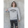 thumbnail image 2 of Florida Gothic Font Sweatshirt Men -Image by Shutterstock, Male Small, 2 of 4
