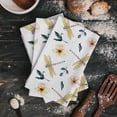 thumbnail image 4 of Flower Green Leaf Dragonfly Kitchen Towel Cleaning Cloth Microfiber Soft Household Super Absorbent Dish Washing Cloth, 4 of 7