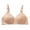 Beige, variant on XMMSWDLA Women Push Up Bra Plus Size Floral Lace Underwire Soft Everyday Bras Widen Band Backless Bra Womens Bras No Underwire Full Support
