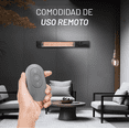 thumbnail image 3 of Nuur - Calentador Electrico de Halogeno para Patio Exterior 1500W con Control Remoto, 3 Niveles de Potencia (500W/1000W/1500W), Montaje en Pared, Apagado Automatico, Angulo Ajustable - CALEXEL, 3 of 8