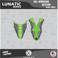 thumbnail image 3 of Kalair GFX Graphics Kit for Kawasaki KLX110 (2010-2023) Lunatic Series, 3 of 5
