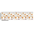 thumbnail image 2 of Ghost Sofa Upholstery Fabric by the Yard, Cartoon Pattern of Pumpkin Ghost Skull Other Elements Inspired by Halloween Party, Decorative Fabric for DIY & Home Accents, 1 Yard, Multicolor by Ambesonne, 2 of 4