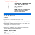 thumbnail image 2 of A/C Orifice Tube - Compatible with 1979 - 1986, 1988 - 1989 GMC C3500 1980 1981 1982 1983 1984 1985, 2 of 2