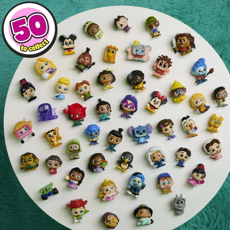 Disney Doorables Pixel Perfect Multi Peek, Surprise 1.5-inch Collectible Figurines Behind Every Door, Kids Toys for Ages 5 up
