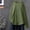 Green, variant on Pumxq Oversized Long Sleeve T Shirts for Women Side Split Round Hem Crew Neck Cotton Work Out Casual Fall Tunic Tops Black L