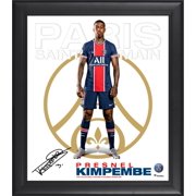 Presnel Kimpembe Paris Saint-Germain Facsimile Signature Framed 15" x 17" Collage