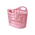 thumbnail image 3 of Rangement Léger pour Lessive pour Vêtements, Jouets et Plus – Conception Gain de Place Petite Lessive Trieur de Linge à 3 Compartiments Panier Tressé avec Panier Roulant avec Poignée Panier Élévateur de Vêtements Haut Lessive, 3 of 3