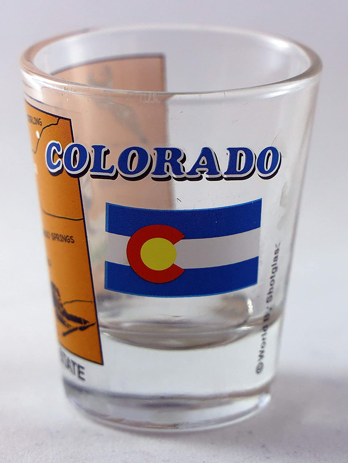 Colorado The Centennial State All-American Collection Shot Glass