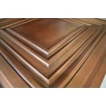 thumbnail image 3 of Drop-In, Glue-Up 2'x2' Faux Tin PVC Ceiling Tile In Aged Copper, Pack Of 10 (40 sq/ft.), 3 of 5